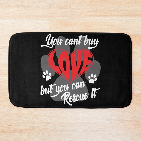 Item preview, Rescue Dog and Cat Gift – You Can’t Buy Love designed and sold by TrndSttr.