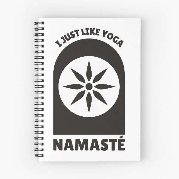 Item preview, I Just Like Yoga Namaste Meditation Saying designed and sold by DerEmmat.