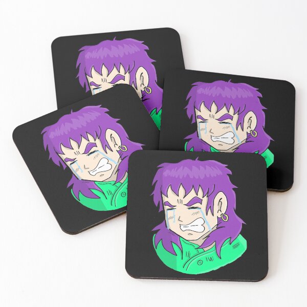Item preview, Sad anime boy crying - Purple Hair designed and sold by OooiChris.