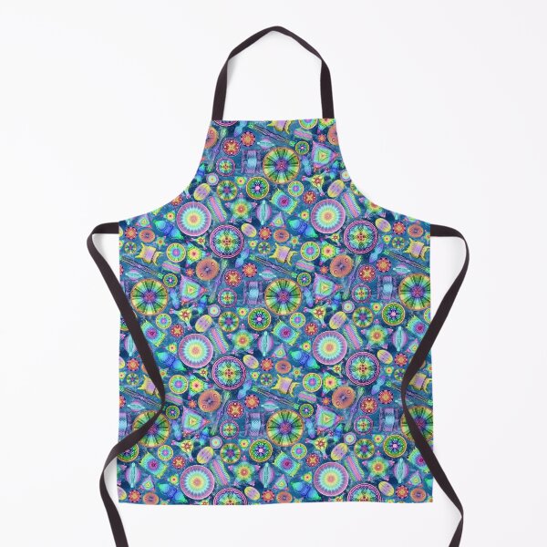 Item preview, Ernst Haeckel Rainbow Diatoms on Ocean Waves designed and sold by aimeewilson.