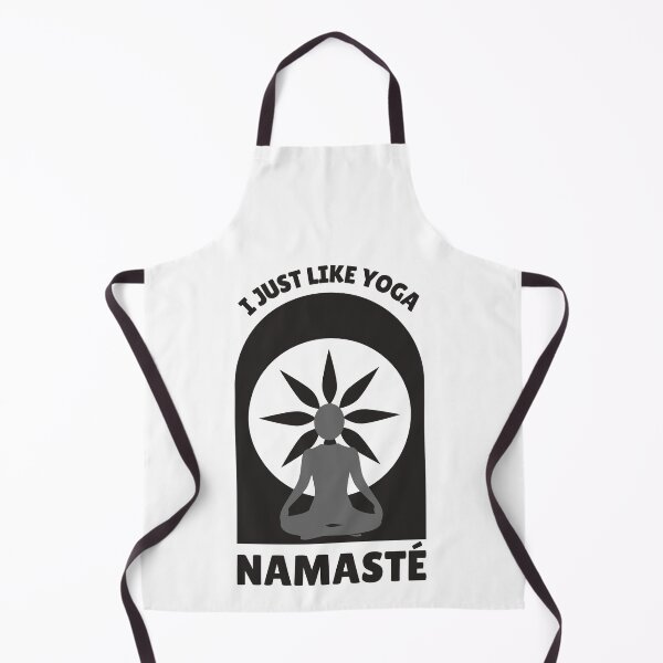 Item preview, I Just Like Yoga Namaste Meditation Saying designed and sold by DerEmmat.