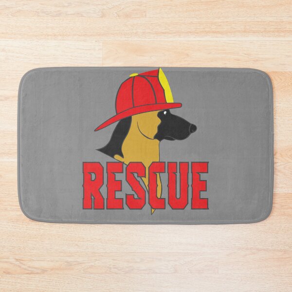 Item preview, Cute Rescue Dog Gift – Fireman Helmet designed and sold by TrndSttr.