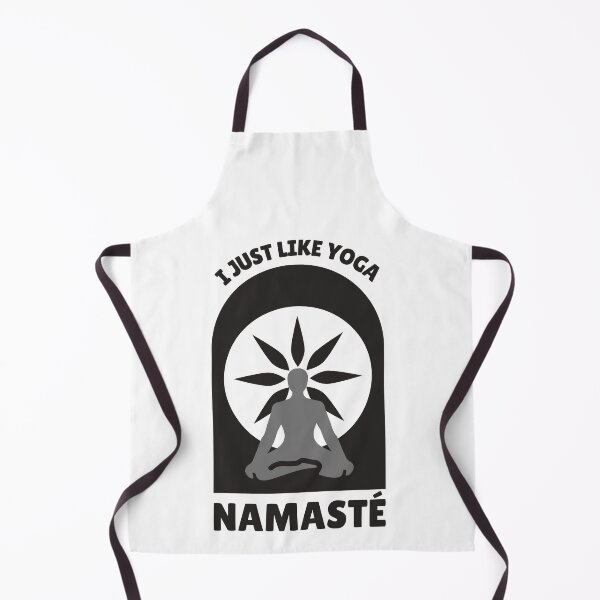 Item preview, I Just Like Yoga Namaste Meditation Saying designed and sold by DerEmmat.