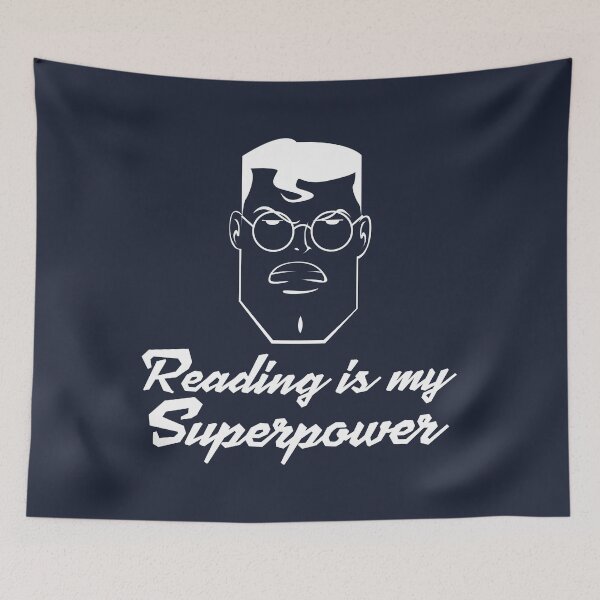 Item preview, Reading is My Super Power Gift for Book Nerds designed and sold by TrndSttr.