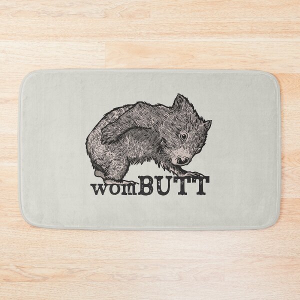 Item preview, Funny Wombat Pun - Wombutt designed and sold by TrendyWizard.