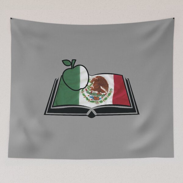 Item preview, Spanish Teacher Gift with Mexican Flag designed and sold by TrndSttr.