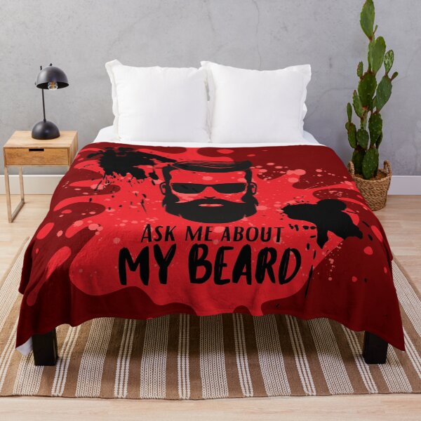 Item preview, Ask me about my beard designed and sold by indigofox-x.