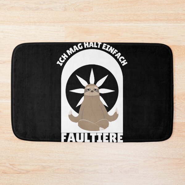 Item preview, I Just Like Sloth Yoga Sloth Namaste designed and sold by DerEmmat.