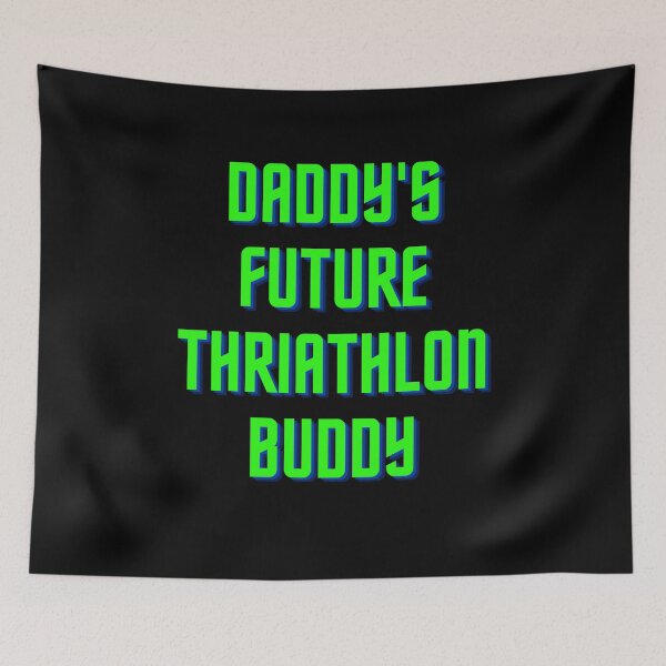 Item preview, Daddy's Future Triathlon buddy designed and sold by Crafty-Mornings.