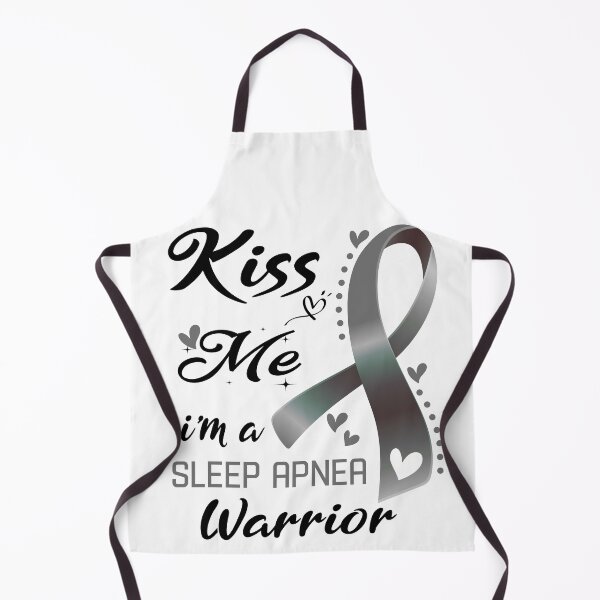 Item preview, Kiss Me I'm A Sleep Apnea Warrior designed and sold by hvoid41.