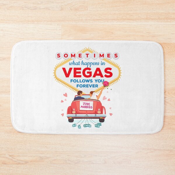 Item preview, Just Married, What Happens In Las Vegas... designed and sold by Maria Garcia.