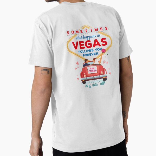 Item preview, Just Married, What Happens In Las Vegas... designed and sold by Maria Garcia.