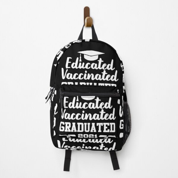 Item preview, Educated Vaccinated Graduated 2021 | Graduation Class designed and sold by GravitiTees.