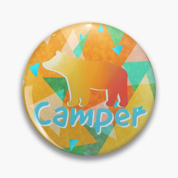 Item preview, Camper Badge designed and sold by Icelya.