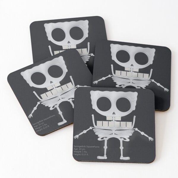 Item preview, SpongeBob Skeleton designed and sold by iedasb.