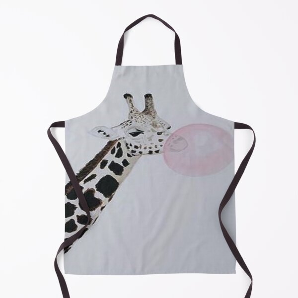 Item preview, Giraffe blowing bubble gum balloon designed and sold by marelysmartllc.