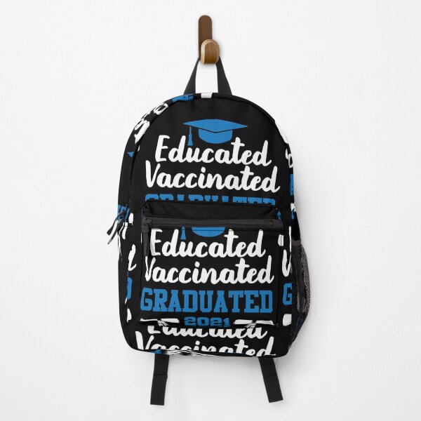 Item preview, Educated Vaccinated Graduated 2021 | Grad Student designed and sold by GravitiTees.