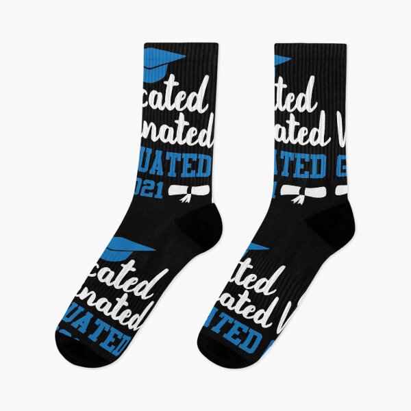 Item preview, Educated Vaccinated Graduated 2021 | Grad Student designed and sold by GravitiTees.