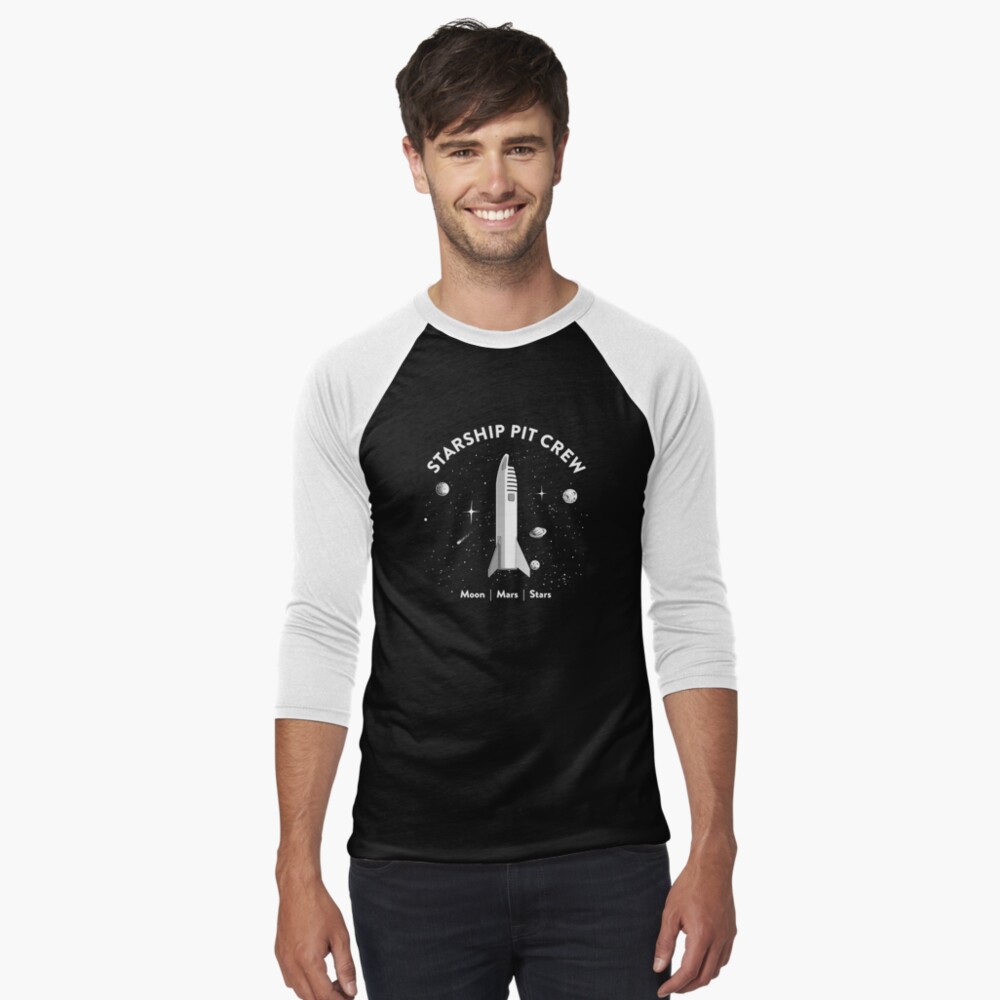 Item preview, Baseball ¾ Sleeve T-Shirt designed and sold by tanyaofmars.
