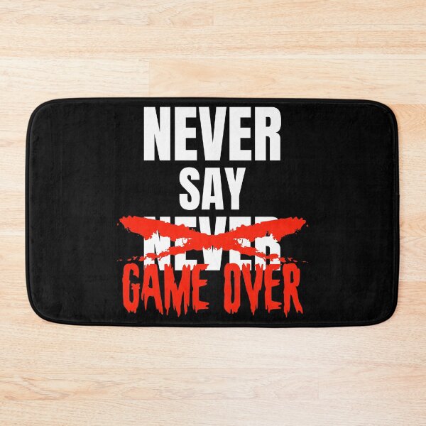 Item preview, Never Say Game Over designed and sold by G-Projext.