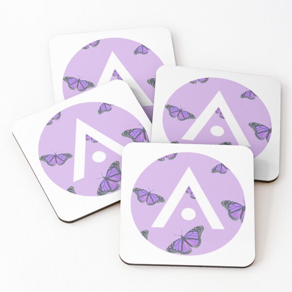 Item preview, Purple Butterflies Aveda Logo designed and sold by Dalaura.