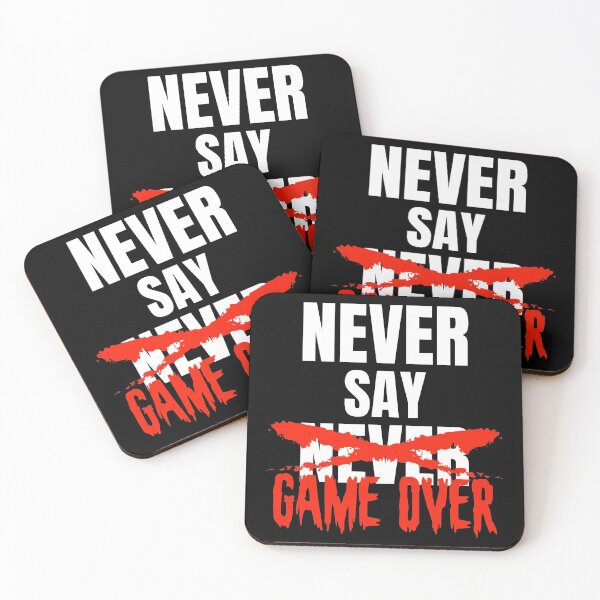 Item preview, Never Say Game Over designed and sold by G-Projext.