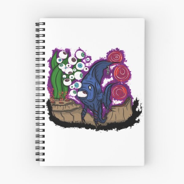 Item preview, PESCADO en aguas profundas y negras designed and sold by ARTeev.