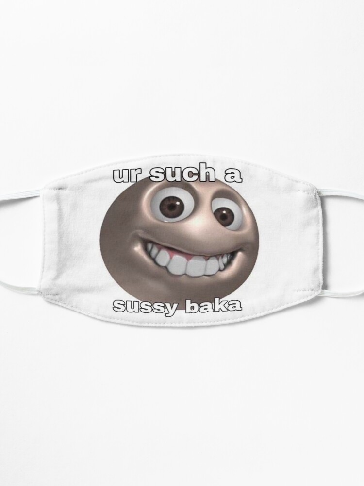 Funny Sussy Baka Meme  Mask for Sale by BigToeMan