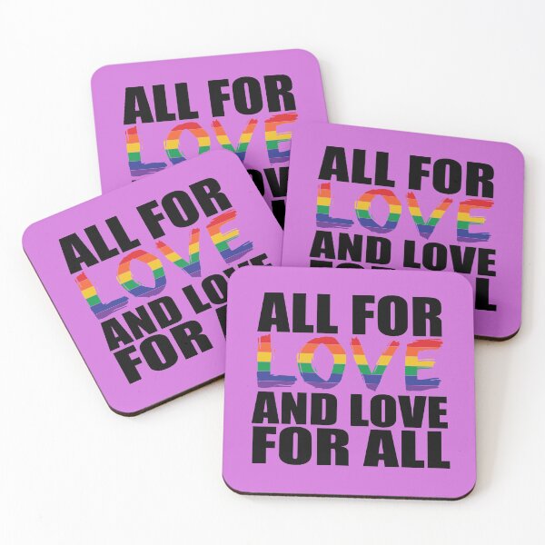 Item preview, All For Love and Love For All - Pride designed and sold by Trinket-Trickster.