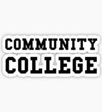 Community College Sticker