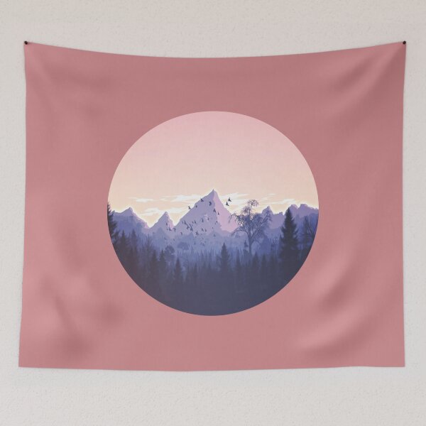 Item preview, cute mountain forest design designed and sold by Design Repo.