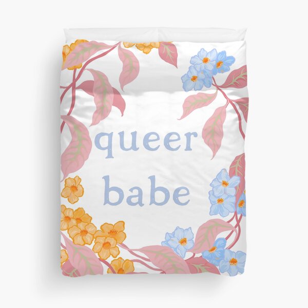 Queer Babe Duvet Cover