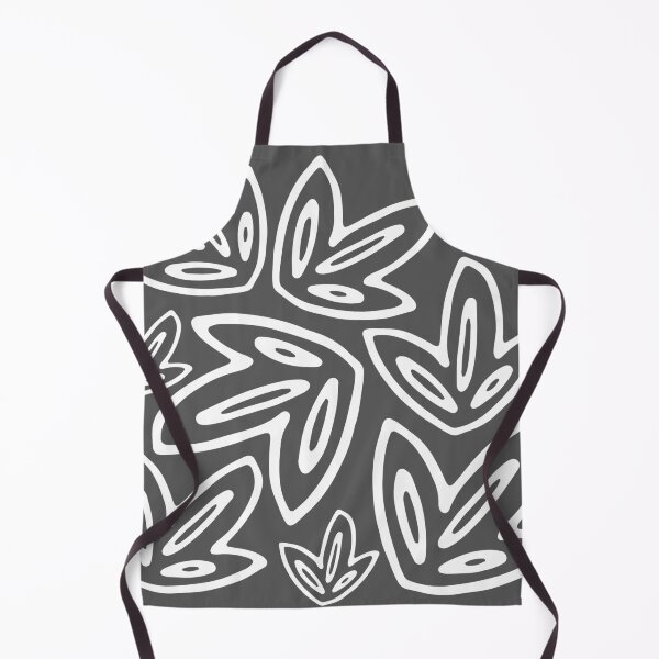Item preview, Gray Flowers Pattern designed and sold by MoninasArt.