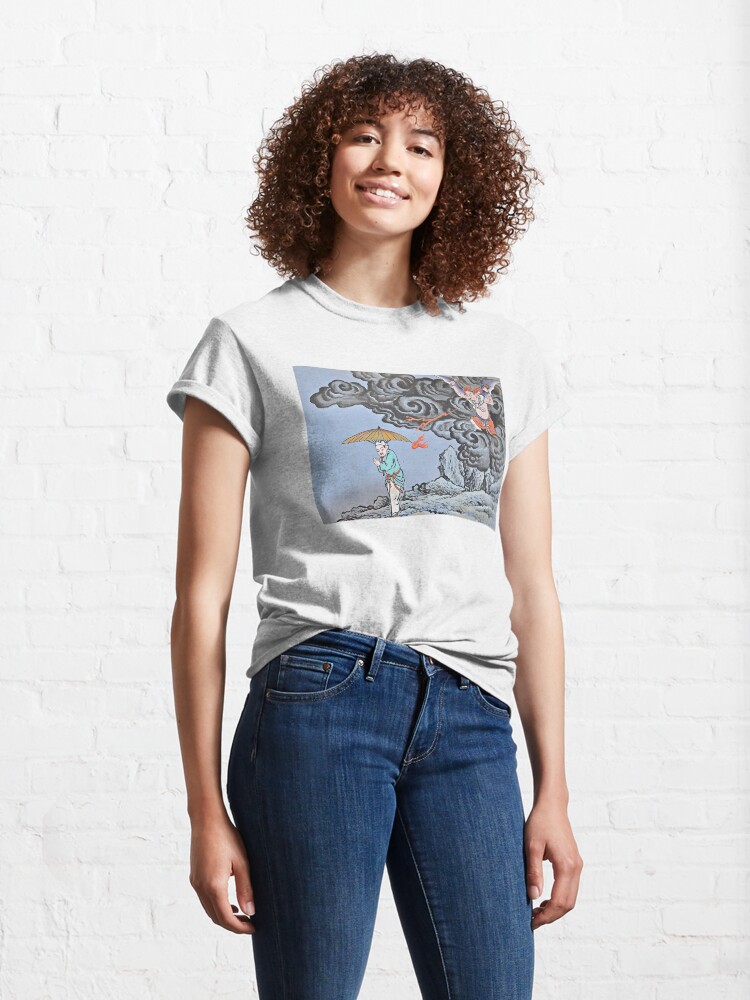 Alternate view of Buddhism Hungry Ghost T-Shirt, Buddha Tee, Buddhist Gift, Buddhism Shirt, Buddha Lover Gifts Classic T-Shirt