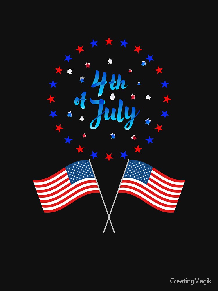 Discover Happy 4th of July Tank Top