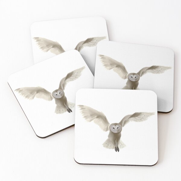 Item preview, Barn Owl in Flight designed and sold by M.R. Spann.