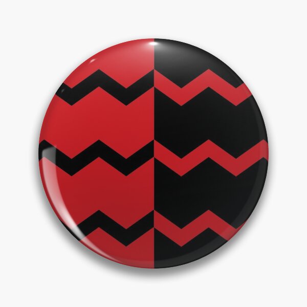 Item preview, Red & Black Crazy Chevron designed and sold by OddPop.
