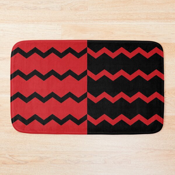 Item preview, Red & Black Crazy Chevron designed and sold by OddPop.