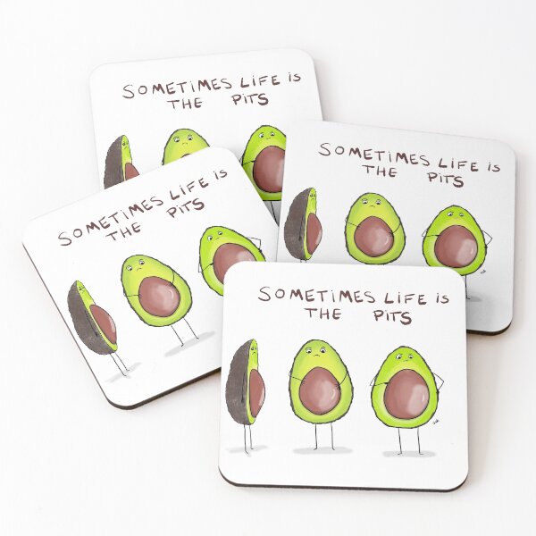 Item preview, Sometimes Life Is the Pits designed and sold by Olivia V. Ambrogio.