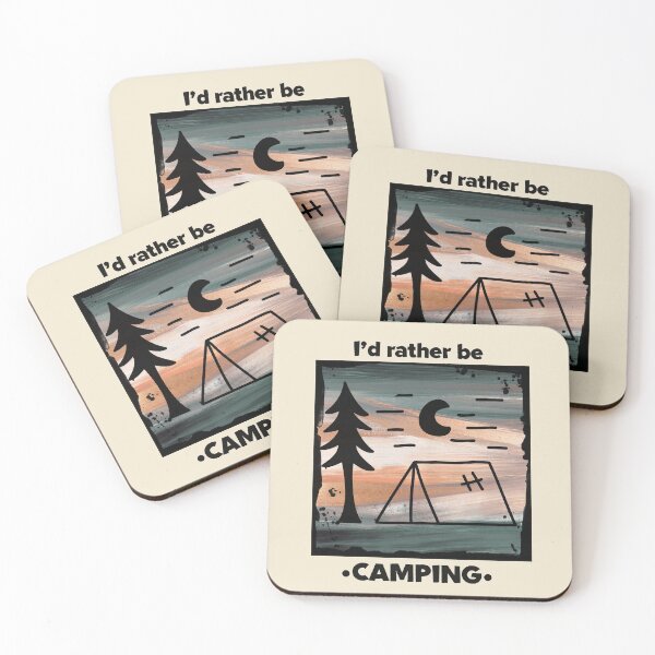 Item preview, I'd Rather Be Camping 2 designed and sold by T-mess.