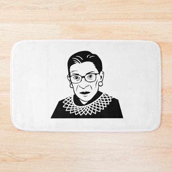 Item preview, Simplistic black color icon of Ruth Bader Ginsburg or RBG designed and sold by FCEalin.