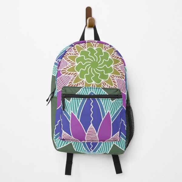 Item preview, Rainbow Flower Mandala designed and sold by 13thWiTCH.
