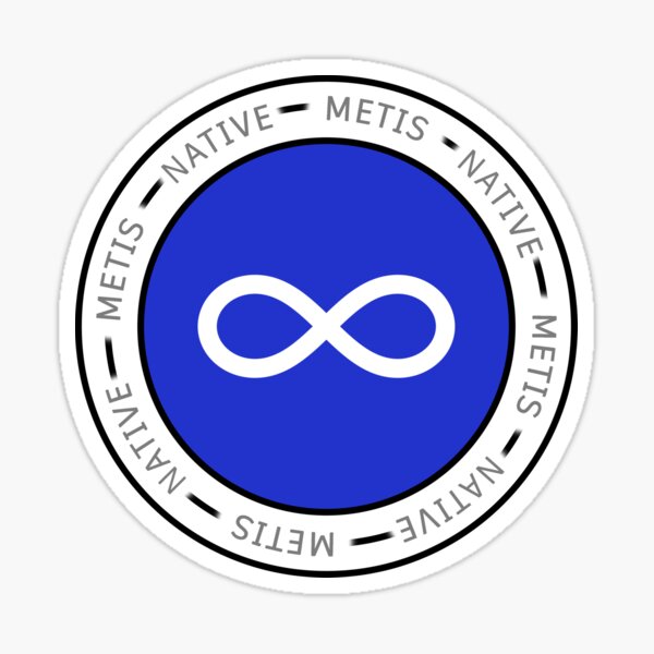 Métis Native Sticker