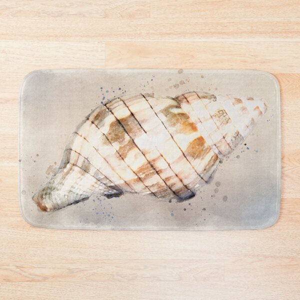 Item preview, Watercolor Seashell - Banded Tulip Shell - Watercolor Painting Original Art designed and sold by littrellart.