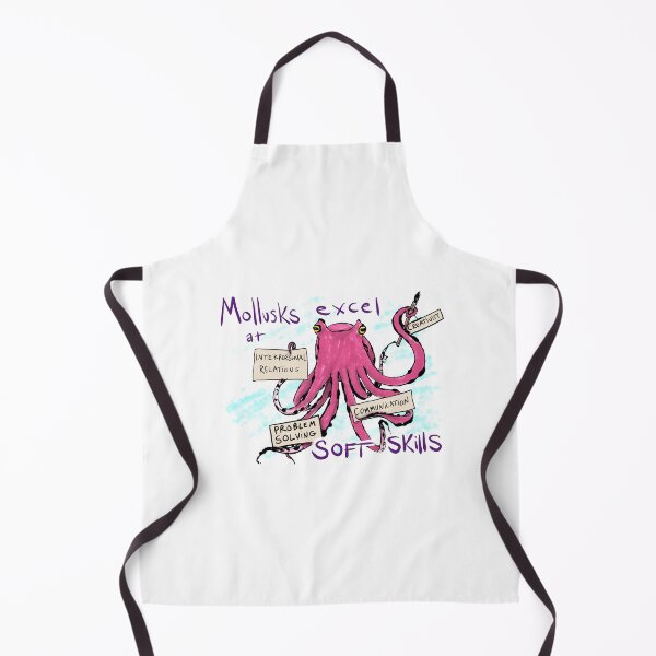 Item preview, Mollusks excel at soft skills designed and sold by Olivia V. Ambrogio.
