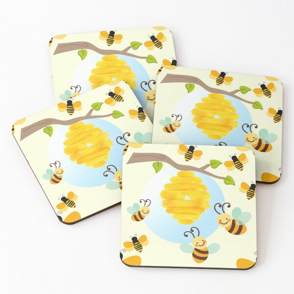 Item preview, Bumblebee. Beautiful honeybee seamless pattern.  designed and sold by docferds.