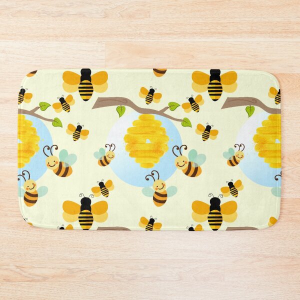 Item preview, Bumblebee. Beautiful honeybee seamless pattern.  designed and sold by docferds.