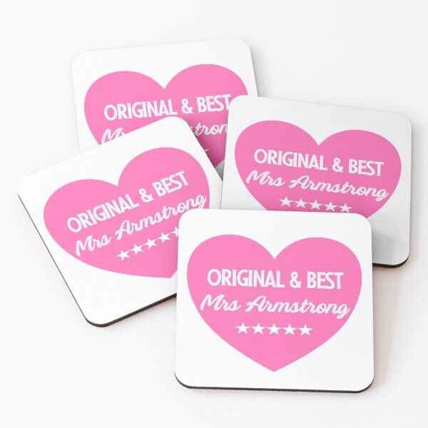Item preview, Mrs Armstrong bride wedding anniversary designed and sold by Tanya Mihe.
