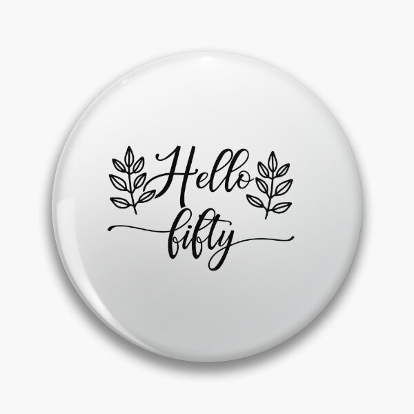 Item preview, Hello fifty designed and sold by SasKloset.