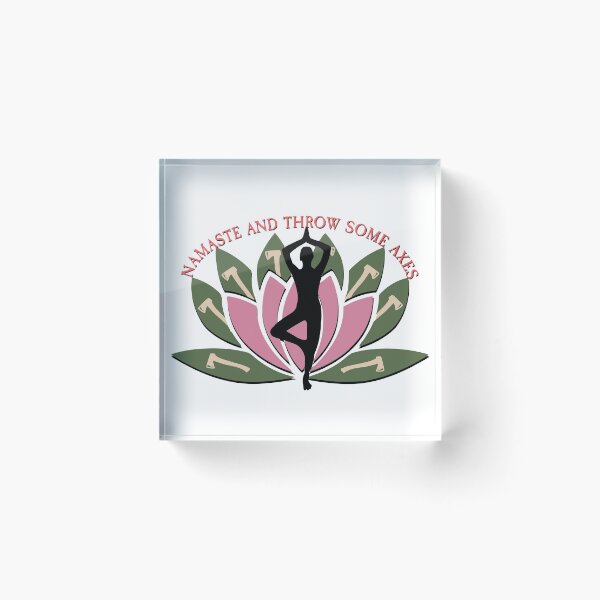 Item preview, Namaste | The Axe Shoppe designed and sold by TheAxeShoppe.